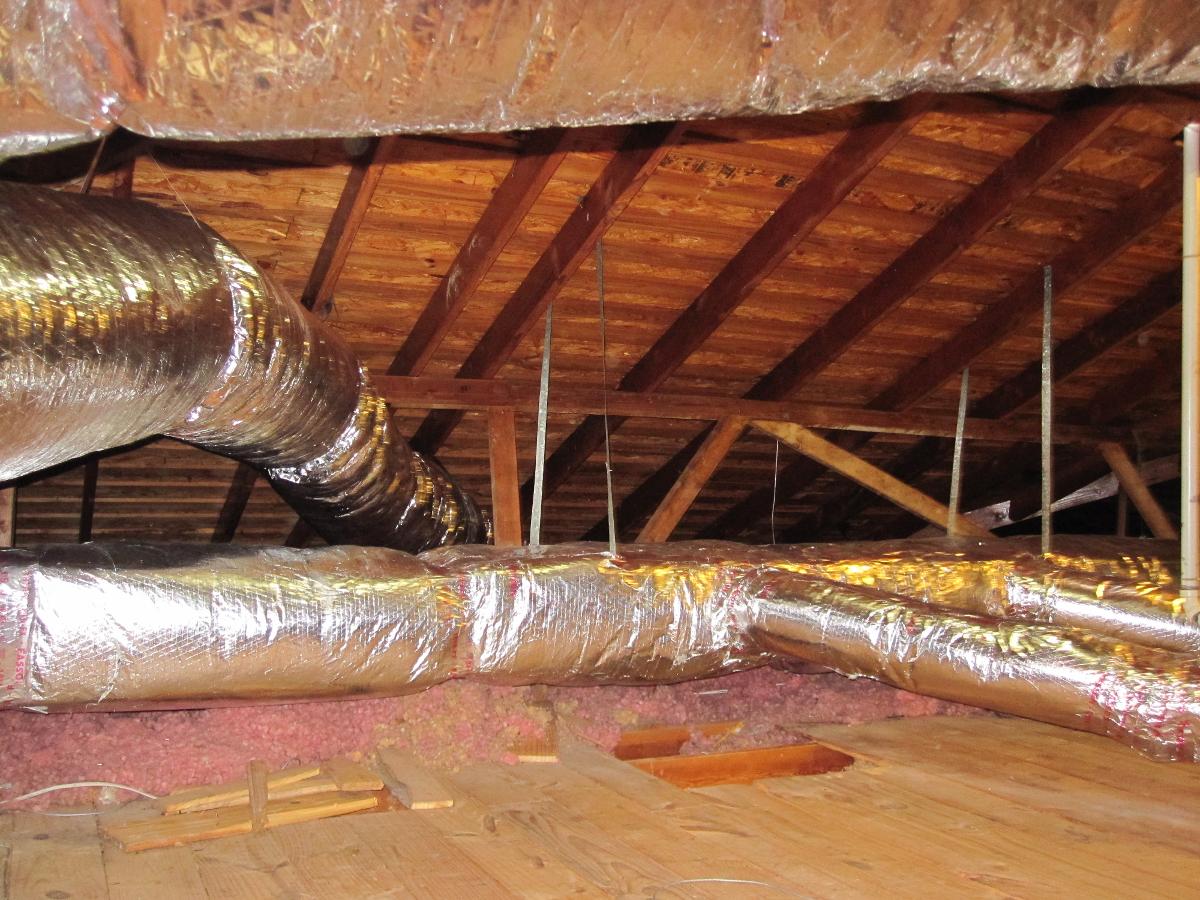 Ductwork Photos From Work in Plano & Dallas, Texas