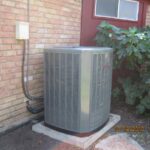 Outdoor trane HVAC Unit