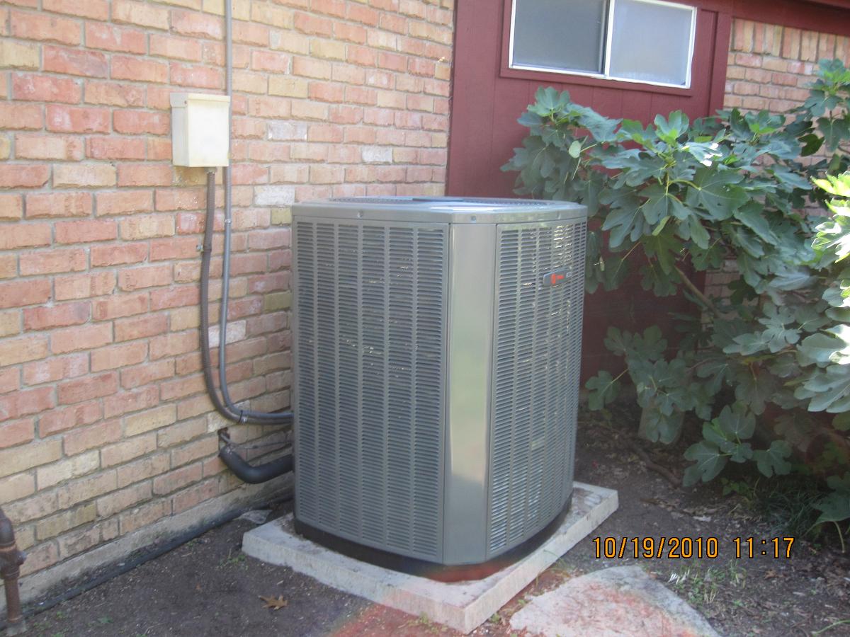 Outdoor trane HVAC Unit
