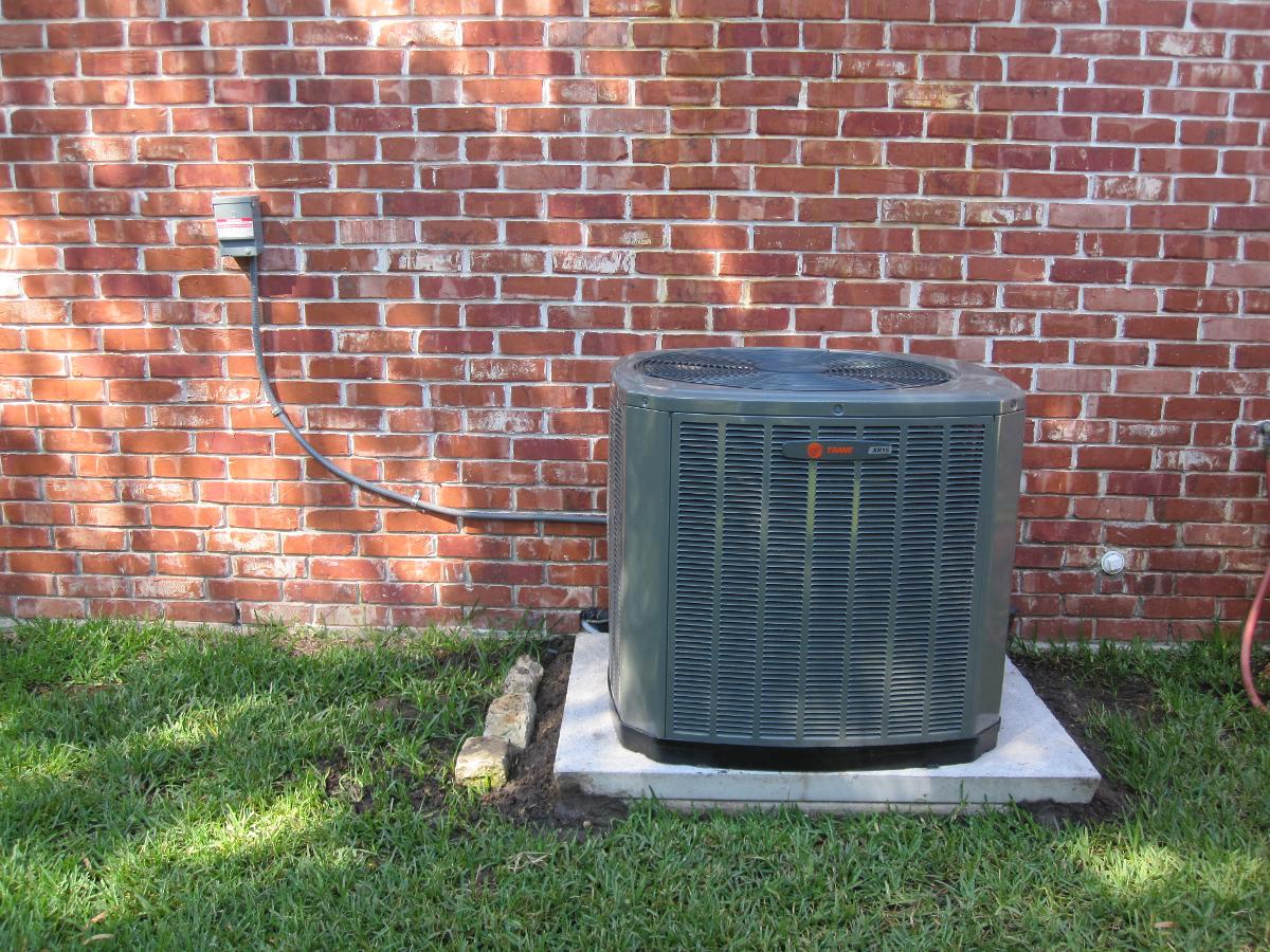 Outdoor trane HVAC Unit