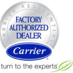 Carrier Factory Authorized Dealer badge