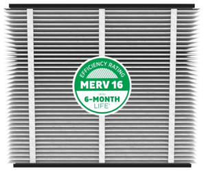 MERV 16 air filter