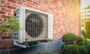 Ductless HVAC outdoor unit