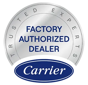 Carrier Factory Authorized Dealer Badge